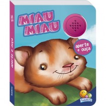 Livro - Aperte e Ouça: Miau Miau
