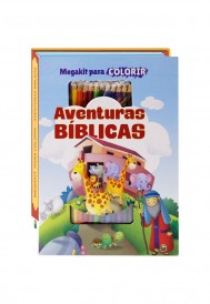 Mega Kit Para Colorir Aventuras Bíblicas - Edit. Todolivro