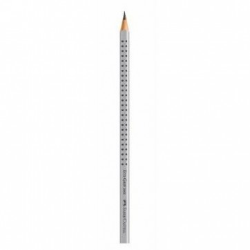 LÁPIS PRETO 2B TRIANGULAR GRIP 2001 FABER CASTELL - CINZA - 01 UNIDADE