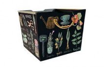 Cesto Organizador com Pegador Protêa 22,5x27,5cm Herbal