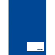 Caderno Brochura Universitário Capa Dura 96 Folhas Foroni - Azul
