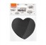 Bloco de Notas Adesivo 70x70mm com 1 Bloco de 50 Folhas Preto Soul Coração BRW - BA5002