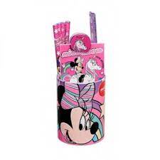Desk Set Minnie Com 10 Itens (lata)