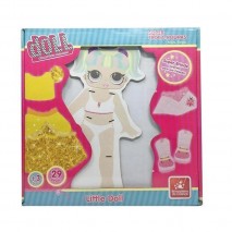 Boneca Troca Roupa Little Doll - Brincadeira de Criança