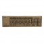 Teclado Basico Slim Preto Usb Bulk