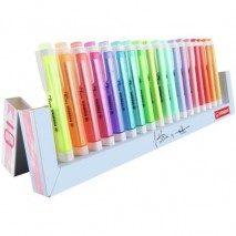 Caneta marca texto Stabilo Swing Cool Display c/18 Cores