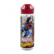 Garrafa Squeeze De Plastico Super Resistente Marvel Comics