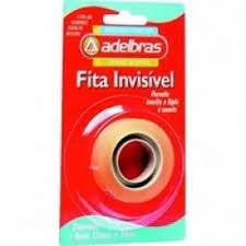 Fita Invisível Mágica 12mmx33m Branco - Adelbras