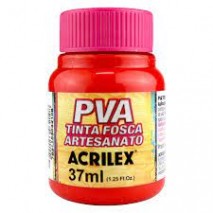 Tinta Pva Fosca vermelho fogo 832 (37ml.) - Acrilex