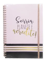 CADERNETA / BLOCO DE NOTAS COM 80 FOLHAS ESTAMPAS SORTIDAS 21X15CM