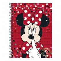 Caderno Espiral Capa Dura Universitário 16 Matérias 320 folhas Minnie There´s Only One1 Tilibra