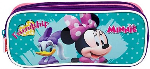 Estojo 2 Compartimentos Minnie 19M Plus