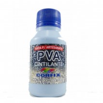 Tinta Pva Para Artesanato Corfix 473 azul Bebê 100ml