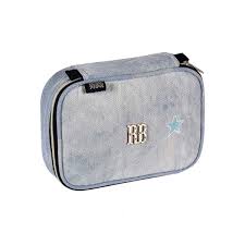 Estojo 100 Pens jean Rebecca bonbon RB2056 Azul claro