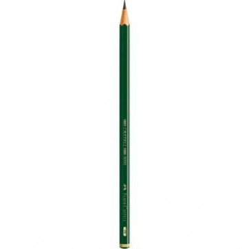 Lapis Preto Tecnico 9000 5B Preto - FABER-CASTELL